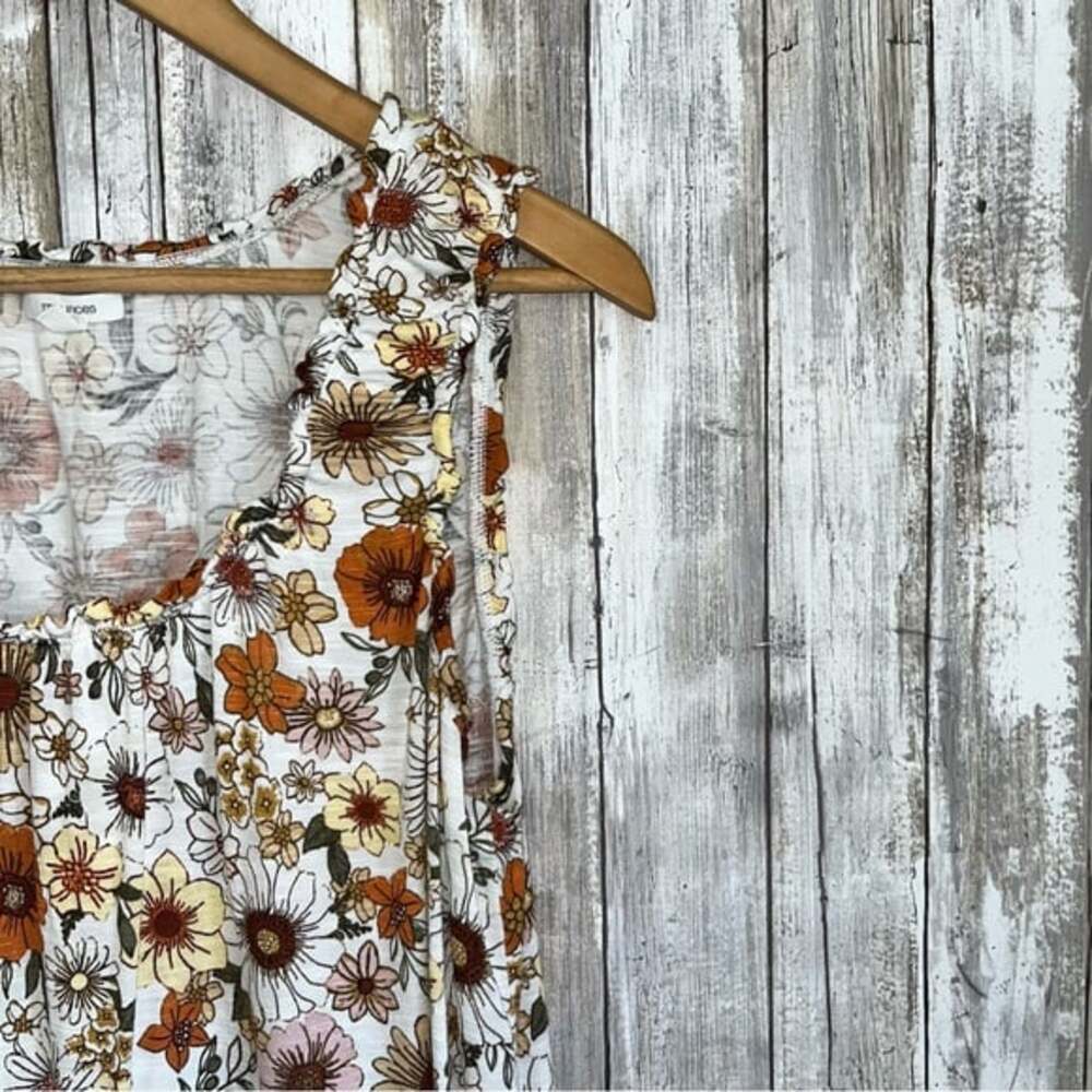 Maurices Floral Ruffle Trim Tank - Picture 6 of 6